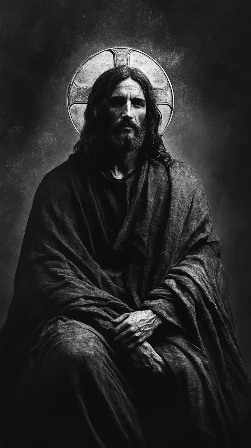 Jesus é o bom pastor.