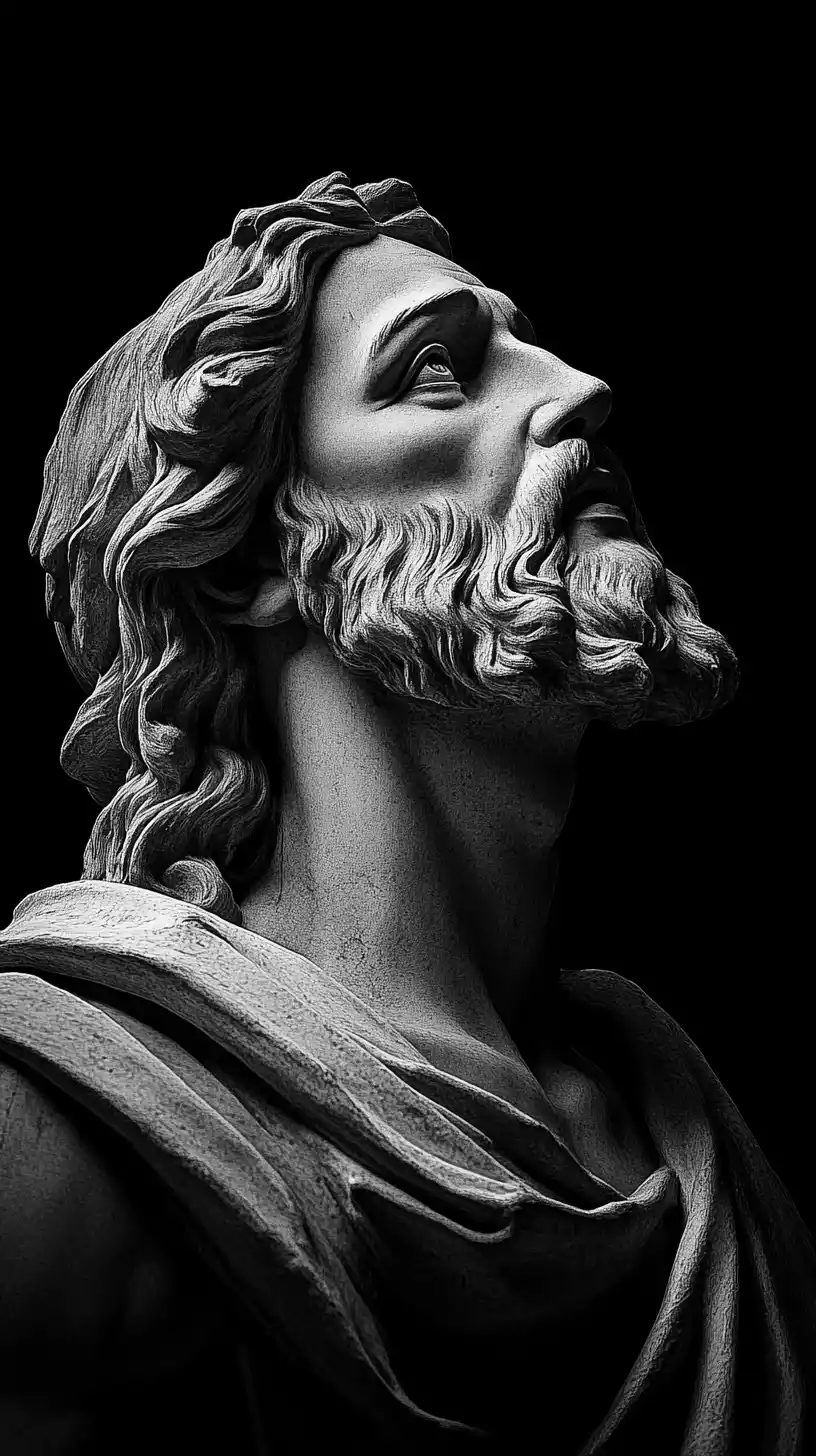 Jesus é o servo sofredor glorificado.