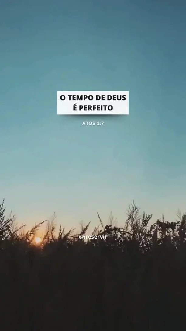 O TEMPO de Deus é PERFEITO e pode mudar sua vida AGORA!

❤️ Deus lhe trouxe aqui por um propósito

📖 Com Ele, tudo é possível! (Marcos 10:27)

💎 Siga para mais palavras de encorajamento

#ireservir  #biblia #bibliaonline #bibliadeestudo #palavradedeus #bibliadiaria #deusfiel #evangelio #god #paz #diosesbueno #gospel #iglesia #mensagemdodia #frasescristianas #palavrasdedeus #bibliadeapuntes #felicidade #jesus #dios #estudobiblico #bíbliadamulher #bibliaspersonalizadas #crist #vida #jesucristo #deusnocontrolesempre #leiaabíblia