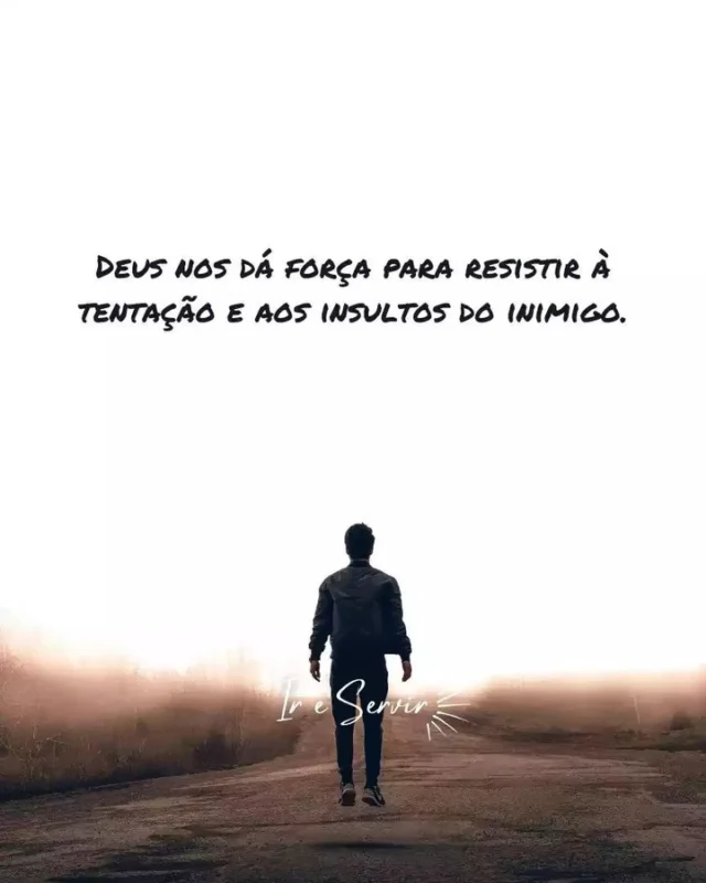 Portanto, submetam-se a Deus. Resistam ao Diabo, e ele fugirá de vocês.

📙 Tiago 4:7

Resistir ao diabo significa negar-se a obedecer a Satanás.

Neste versículo, primeiro vem a ordem para nos submetermos a Deus e só depois resistir ao diabo. Significa que a única maneira possível de resistir ao diabo é se sujeitando a Deus.

Nos envolver em contendas é o mesmo que obedecer ao diabo. O remédio para isso é justamente nos sujeitar a Deus.

Ao nos sujeitar a Deus, obtemos a sabedoria divina necessária para resolver e evitar esses problemas.

Esse “sujeitai-vos a Deus” significa colocar-se em completa obediência a Deus. É se submeter a Ele em fé e arrependimento.

O resultado natural de sujeitar-se a Deus é resistir ao diabo.

❤️ Deus lhe trouxe aqui por um propósito

📖 Com Ele, tudo é possível! (Marcos 10:27)

💎 Siga para mais palavras de encorajamento

#ireservir #versiculododia #bíbliaonline #bibliadamulher #deusebomotempotodo #deusacimadetodos #bible #bibliadiaria #jesus #bibliaspersonalizadas #oração #alegria #bibliadeapuntes #versiculo #jesuscristosalvador #deusmaravilhoso #deusnafrente #espiritosanto #deusdoimpossivel #fé #bibliaejiujitsu #amorproprio #deusnocontrolesempre #lerabíblia #versiculosbiblicos #biblianvi #oracao #jesuscristoestavoltando