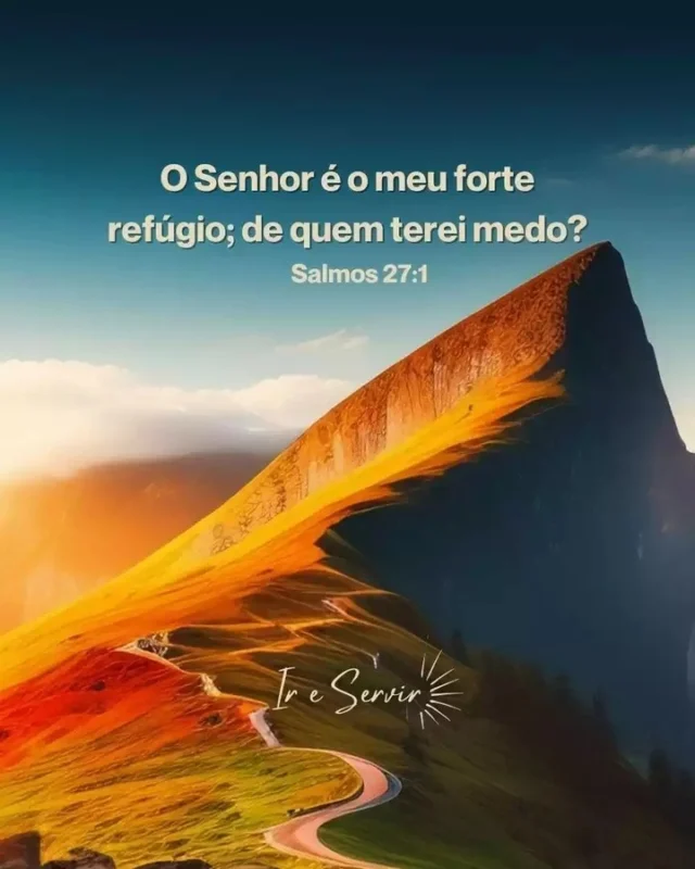 Não há nada mais poderoso do que encontrar conforto e segurança no nosso Pai celestial.

Em meio aos desafios da vida, podemos ter medo e nos sentir frágeis, mas o Salmo 27:1 nos lembra que temos um forte refúgio em Deus.

Ele é a nossa rocha, a nossa proteção, a nossa segurança. 

Com Ele ao nosso lado, não há nada a temer.

Então, hoje, vamos renovar nossa fé e confiança em Deus, e lembrar que Ele é o nosso forte refúgio, e de nada e de ninguém teremos medo

❤️ Deus lhe trouxe aqui por um propósito

📖 Com Ele, tudo é possível! (Marcos 10:27)

💎 Siga para mais palavras de encorajamento

#ireservir #deuscuida #versiculobiblico #deusebomotempotodo #jovenescristianos #bíbliadamulher #vida #bibliajovem #amor #oração #inspiração #love #orar #foco #gospel #cristianos #amorproprio #santidade #dios #jesusteama #devocional #bibliadeestudio #bible #palavrasdedeus #saude #bibliadeestudo #bibliadeapuntes #estude_a_bíblia