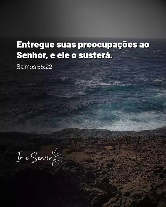 O versículo de Salmos 55:22 nos convida a entregar nossas preocupações ao Senhor, prometendo que Ele nos sustentará.

 Essa entrega é uma prática essencial na vida cristã, pois nos ensina a confiar em Deus acima de nossas ansiedades.

 Jesus, em Mateus 6:34, nos lembra para não nos preocuparmos com o amanhã, pois cada dia tem suas próprias tribulações.

 Uma dica útil para viver essa verdade é cultivar a prática da oração diária.

 Reserve um tempo para falar com Deus, compartilhando suas preocupações e buscando Sua orientação.

 Ao fazer isso, você não só alivia o peso emocional, mas também fortalece sua fé, reconhecendo que, em todas as coisas, Ele está no controle e cuidará de nós.

❤️ Deus lhe trouxe aqui por um propósito

📖 Com Ele, tudo é possível! (Marcos 10:27)

💎 Siga para mais palavras de encorajamento

#ireservir #deusnafrentesempre #estudobiblico #versiculosbiblicos #palavradedeus #jesusvive #estude_a_bíblia #fé #bíbliaonline #palavrasdedeus #faith #devocional #love #deuscuida #bibliaonline #biblia #oracao #estudodabíblia #bíbliadiaria #leituradabíblia #motiva #bibliainfantil #igrejacatolica #biblias #jesucristo #jesusestavoltando #jesuscristovive #deusfiel