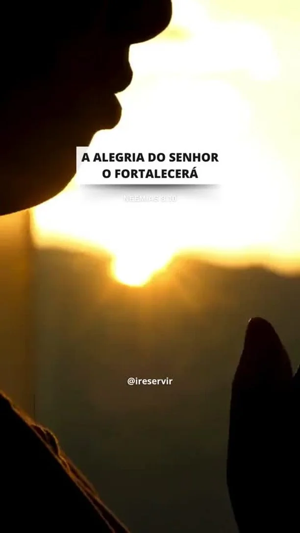 A ALEGRIA do Senhor é a sua FORÇA em tempos difíceis!

❤️ Deus lhe trouxe aqui por um propósito

📖 Com Ele, tudo é possível! (Marcos 10:27)

💎 Siga para mais palavras de encorajamento

#ireservir  #Bibliacreativa #jesuslovesyou #espiritosanto #bibliantv #bibliadeestudio #teologia #jesusestavoltando #biblias #deusnafrente #deuseamor #salvacao #bíbliaanote #jesuscristoteama #abíblia #jesuscristonocomando #fe #jesuscristo #deuscuidademim #ora #deusnafrentesempre #cristianos #diosteama #deus #mensagemdodia #versiculo #leituradabíblia #jesusvive