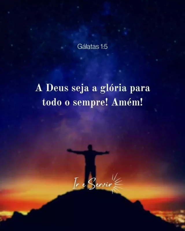 A carta de Paulo aos cristãos em Gálatas começa com uma breve saudação no Capítulo 1.

Logo de início, Paulo faz questão de defender que foi escolhido como apóstolo por Jesus Cristo, através da vontade divina.

Diferente do que seus oponentes afirmam, ele não foi nomeado pelos homens, mas sim pelo próprio Deus que ressuscitou Cristo dentre os mortos.

Portanto, a autoridade de Paulo é legítima e inquestionável.

Em seguida, ele apresenta um resumo conciso e poderoso do evangelho que prega:

Cristo, por obediência à vontade de Deus Pai, se entregou para morrer, a fim de que os nossos pecados fossem perdoados e pudéssemos ser libertos deste mundo maléfico.

Essa mensagem é digna de confiança e deve ser levada a sério.

❤️ Deus lhe trouxe aqui por um propósito

📖 Com Ele, tudo é possível! (Marcos 10:27)

💎 Siga para mais palavras de encorajamento

#ireservir #vida #bibliaejiujitsu #cristo #leia_a_bíblia #adora #estudobiblico #yeshua #dios #jesusteama #salva #amorproprio #igreja #palabradedios #deusnocomando #deuscuidademim #mêsdabíblia #god #bíbliadiaria #biblianvi #diosesfiel #frasescristianas #bibliaonline #salvacao #paz #teologia #deusemaravilhoso #jesuslovesyou