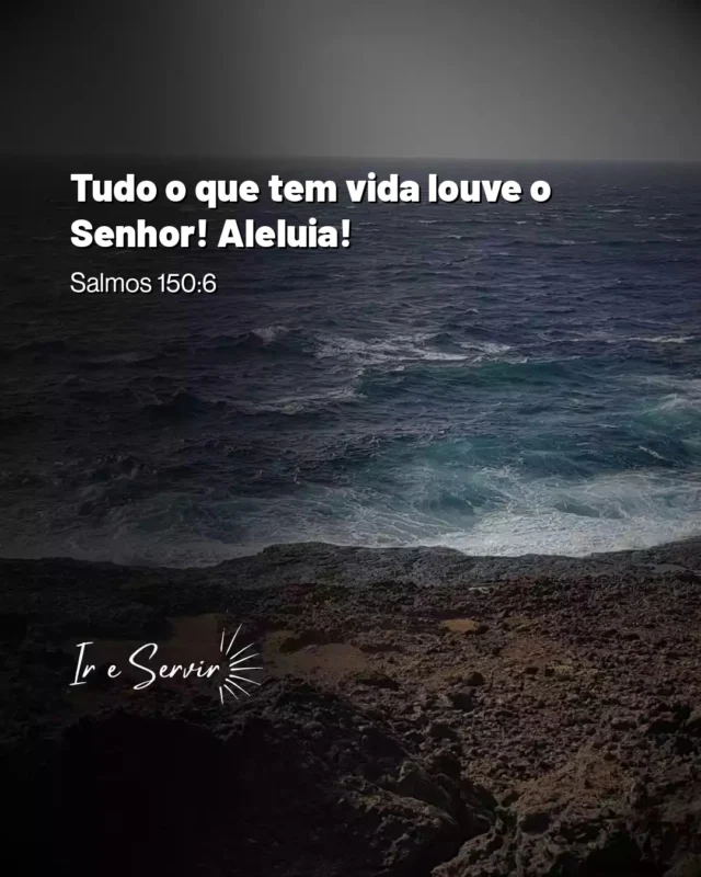 O versículo "Tudo o que tem vida louve o Senhor!

 Aleluia!

" nos convida a reconhecer a presença de Deus em todas as formas de vida e em cada momento do nosso cotidiano.

 Essa exortação nos lembra que a adoração não se limita a um ato religioso, mas deve permear todas as nossas ações e interações.

 Assim como Jesus ensinou a importância do amor ao próximo, podemos expressar nossa adoração através de gestos de bondade, compaixão e serviço.

 Uma dica valiosa para a vida cristã é cultivar um coração grato e atento às pequenas oportunidades de louvar a Deus por meio das nossas atitudes.

 Que cada dia seja uma nova chance de refletir Seu amor, transformando nossas vidas em um verdadeiro hino de louvor.

❤️ Deus lhe trouxe aqui por um propósito

📖 Com Ele, tudo é possível! (Marcos 10:27)

💎 Siga para mais palavras de encorajamento

#ireservir #evangelio #estudobiblico #jesuscristonocomando #deuspoderoso #dios #diosesfiel #versiculosdodia #deusnocomandosempre #foco #felicidade #cristão #yeshua #bíbliaanote #cristianos #deusdoimpossivel #catolicos #saude #inspiração #jesus #crist #abíblia #deusnocontrole #jesuscristoteama #cristianismo #esperança #oração #leia_a_bíblia