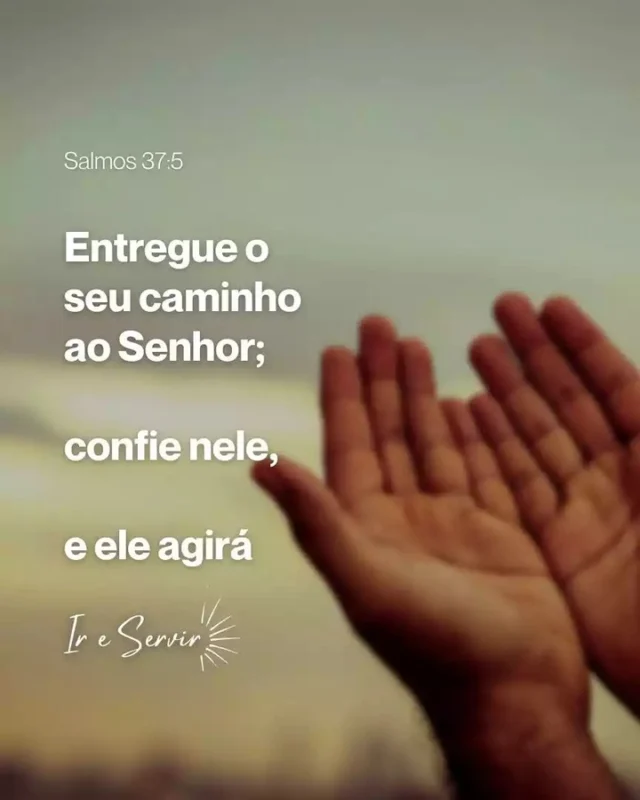 Davi diz para nos comprometermos com Deus com confiança, que é a essência da fé.

O fiel entrega seus fardos para o Senhor.

Ele confia no Senhor para cuidar de situações com as quais ele não pode lidar.

Davi nos assegura: se confiarmos nossos fardos a Deus, o Senhor agirá.

❤️ Deus lhe trouxe aqui por um propósito

📖 Com Ele, tudo é possível! (Marcos 10:27)

💎 Siga para mais palavras de encorajamento

#ireservir #deusmaravilhoso #assembleiadedeus #lerabíblia #estudobiblico #estudodabíblia #bibliaspersonalizadas #bíbliadeestudo #foco #catolico #versiculododia #frasesinspiradoras #bible #ora #bibliantv #bibliadiaria #frases #dios #bíbliaanote #cristao #salvacao #abapai #leiaabiblia #deusnocomandosempre #catolicos #Bibliaperolada #bibliasagrada #bibliainfantil