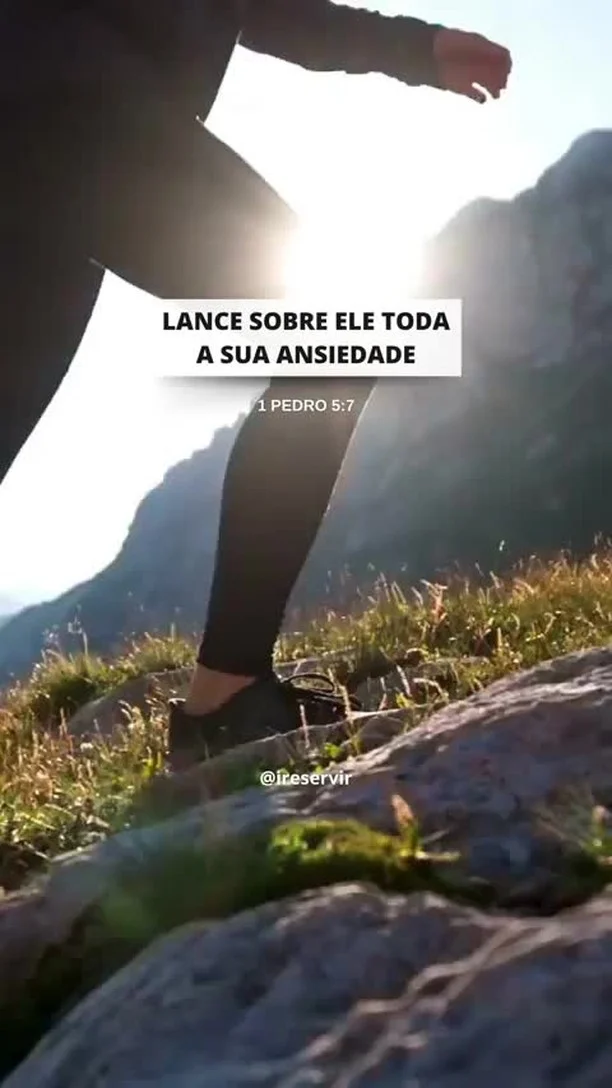 LANCE sua Ansiedade e DESCUBRA a Paz que Transforma!

❤️ Deus lhe trouxe aqui por um propósito

📖 Com Ele, tudo é possível! (Marcos 10:27)

💎 Siga para mais palavras de encorajamento

#ireservir  #devocionaldiario #jesuscristoeosenhor #bibliacomarte #mensagemdodia #devocional #cristianos #bibliakingjames #oracion #frasescristianas #oraçao #deuscuidademim #jesusalva #paz #jesuslovesyou #espiritosanto #bibliadamulher #bibliajovem #iglesia #igrejacatolica #catolicos #defesadoevangelho #abíblia #jesuschrist #bíblia #igreja #evangelio #god