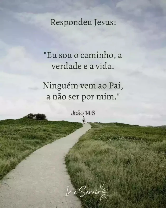 Jesus Cristo é o único Mediador entre Deus e o Seu povo.

Jesus é tanto o caminho do homem para Deus, como também é o caminho de Deus para o homem. Isso significa que as bênçãos que procedem do Pai alcançam os redimidos por meio do Filho (cf. Mateus 11:27,28).

Jesus também é a verdade em pessoa, no sentido de que Ele é o único que revela o Pai. Ele é a perfeita revelação da obra redentora de Deus para o homem caído em seus pecados (Mateus 11:27). Jesus é a verdade que liberta, santifica e conduz os santos à casa do Pai (João 8:32; 17:17).

Quando Jesus diz ser a vida, Ele indica que somente Nele o homem, morto em delitos e pecados, poderá encontrar a verdadeira vida. Enquanto a morte significa a separação de Deus, a vida significa comunhão com Ele. Somente em Jesus o homem pode ser reconciliado com Deus e desfrutar da bem-aventurança da vida eterna ao Seu lado.

Não existe nenhuma verdade redentora fora de Cristo. Não há nenhuma esperança de vida eterna longe Dele, e nenhum outro caminho capaz de levar o homem à casa do Pai. Não há outro Cordeiro de Deus que tira o pecado, não há outro sacrifício que apazígua a santa ira de Deus, e também não há outro nome pelo qual importa que sejamos salvos.

Quer conhecer este Caminho, esta Verdade e esta Vida? Chame por Jesus agora! Diga em voz alta: 'Jesus, eu quero te conhecer hoje!'

❤️ Deus lhe trouxe aqui por um propósito

📖 Com Ele, tudo é possível! (Marcos 10:27)

💎 Siga para mais palavras de encorajamento

#ireservir #bibliainfantil #love #ora #reinodedeus #espiritualidade #bíblia #graça #bibliadiaria #jesucristo #palavradedeus #jovenescristianos #santidade #igrejacatolica #versiculosbiblicos #estudobiblico #deusconosco #bibliapersonalizada #bibliaejiujitsu #oração #Bibliacreativa #jesuscristoreidosreis #evangelho #amorproprio #amordedeus #bibliadeestudo #deusnocontrolesempre #salvação
