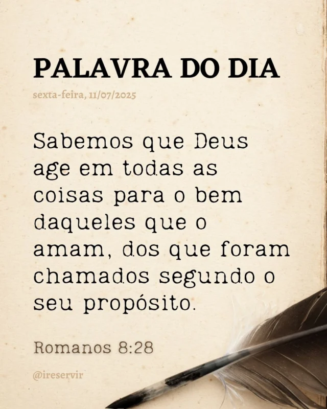 Senhor, reconheço que muitas vezes duvidei de Sua presença em minha vida.

Peço perdão por minha falta de fé e por não confiar plenamente em Seu plano.

Ajude-me a ver Sua mão em cada situação e a abraçar as oportunidades que o Senhor coloca diante de mim.

Comprometo-me a buscar Sua vontade e a ser um instrumento do Seu amor.

Que Sua luz guie minhas decisões e que eu possa dançar a jornada da vida com fé e ação.

Amém.

❤️ Deus lhe trouxe aqui por um propósito.

📖 Com Ele, tudo é possível! (Marcos 10:27).

💎 Siga para mais palavras de encorajamento.

#palavradodia #ireservir #familia #bíblia #deusnocomandosempre #cristianos #frasescristianas #estudeabíblia #sucesso #bibliasagrada #jesuscristoteama #bibliadiaria #assembleiadedeus #mensagemdodia #biblianvt #salvação #jesuslovesyou #oraçao #bibliaonline #bibliainfantil #lerabíblia #jesus #bibliadeapuntes #orar #alegria #igreja #cristianismo #bibliaejiujitsu