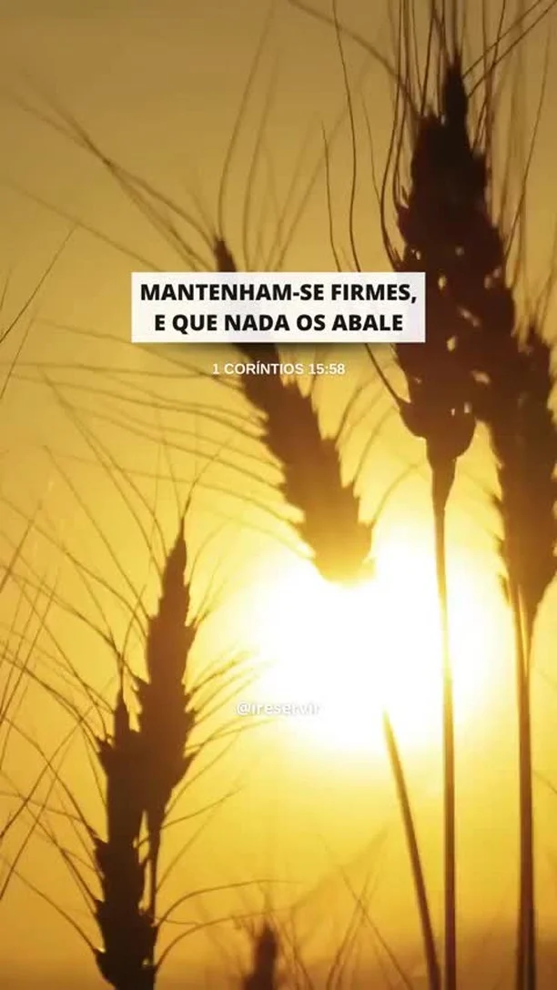 Mantenha-se FIRME e Descubra o Segredo da Perseverança!

❤️ Deus lhe trouxe aqui por um propósito

📖 Com Ele, tudo é possível! (Marcos 10:27)

💎 Siga para mais palavras de encorajamento

#ireservir  #foco #jesuscristo #deuscuidademim #jovenescristianos #diosesbueno #santidade #sucesso #deusnocomandosempre #amor #oracao #mensagemdodia #jesuscristoeosenhor #bible #cristo #sabedoria #esperança #bibliaejiujitsu #jesuschrist #gospel #estudeabíblia #espiritosanto #salmos #deusefiel #bibliantv #palavradedeus #palavrasdedeus #deusemaravilhoso